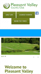 Mobile Screenshot of golfpleasantvalley.net
