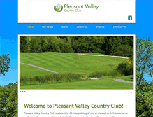 Tablet Screenshot of golfpleasantvalley.net